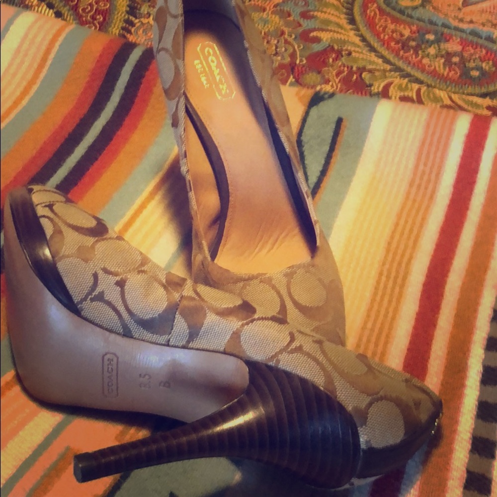 Authentic Coach Heels